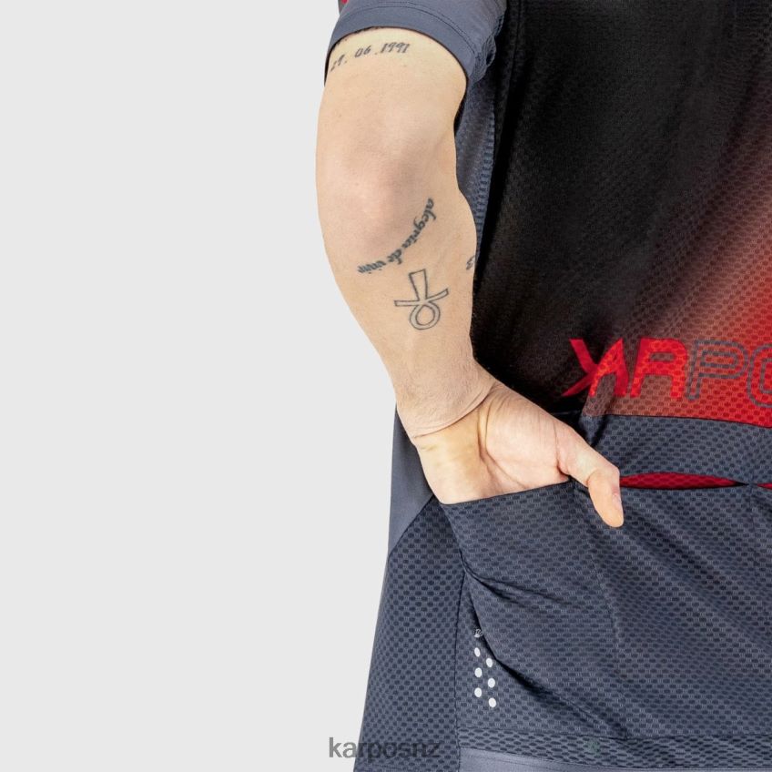 T-Shirt| PRINT 2 INDIGO B./BLACK/GREEN 0848P8305 Karpos JUMP JERSEY Men