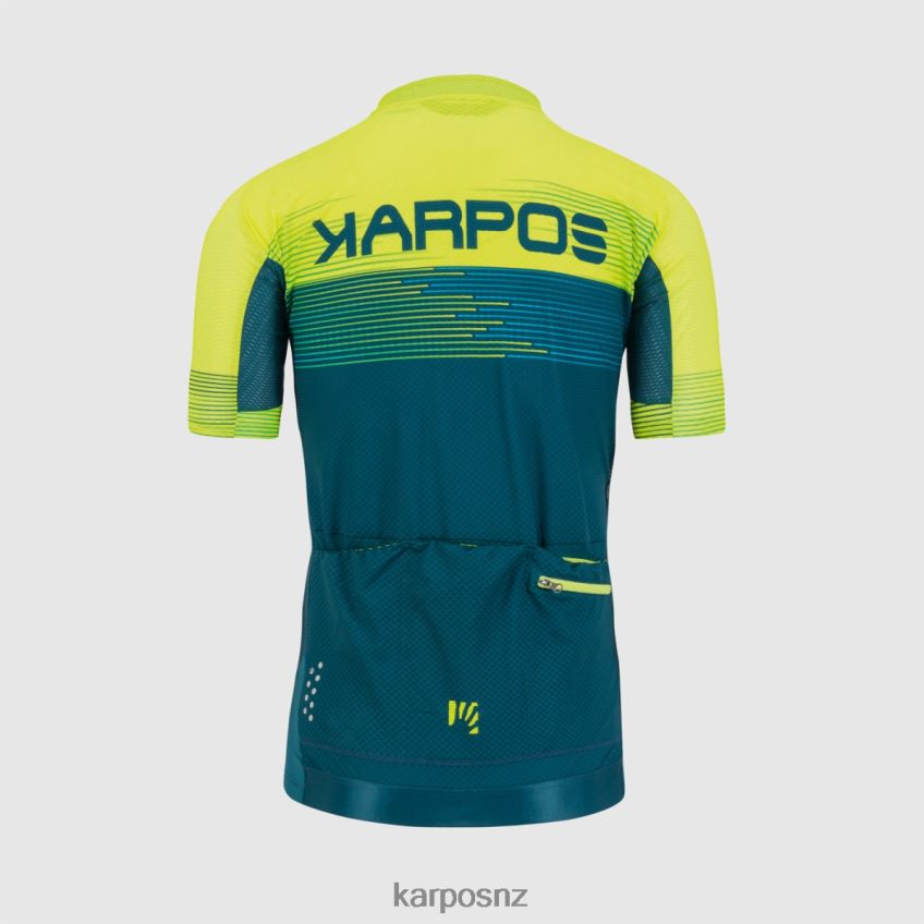 T-Shirt| REFL.POND/YELLOW F/ENAMEL B. 0848P8316 Karpos GREEN FIRE JERSEY Men