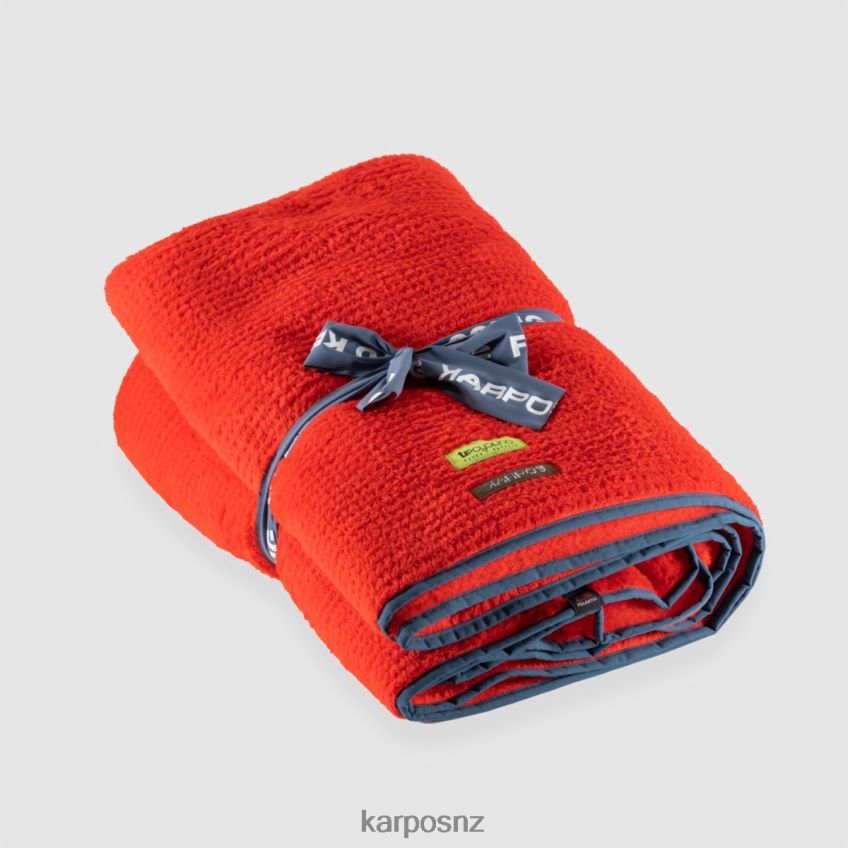 Blanket| FIERY RED 0848P8913 Karpos PINA BLANKET Women