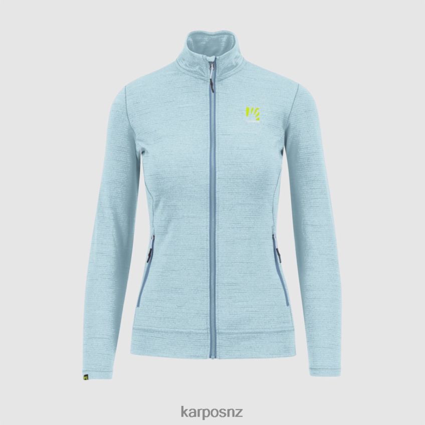Fleece| AQUAMARINE 0848P81192 Karpos POMEDES W T-SHIRT LS Women