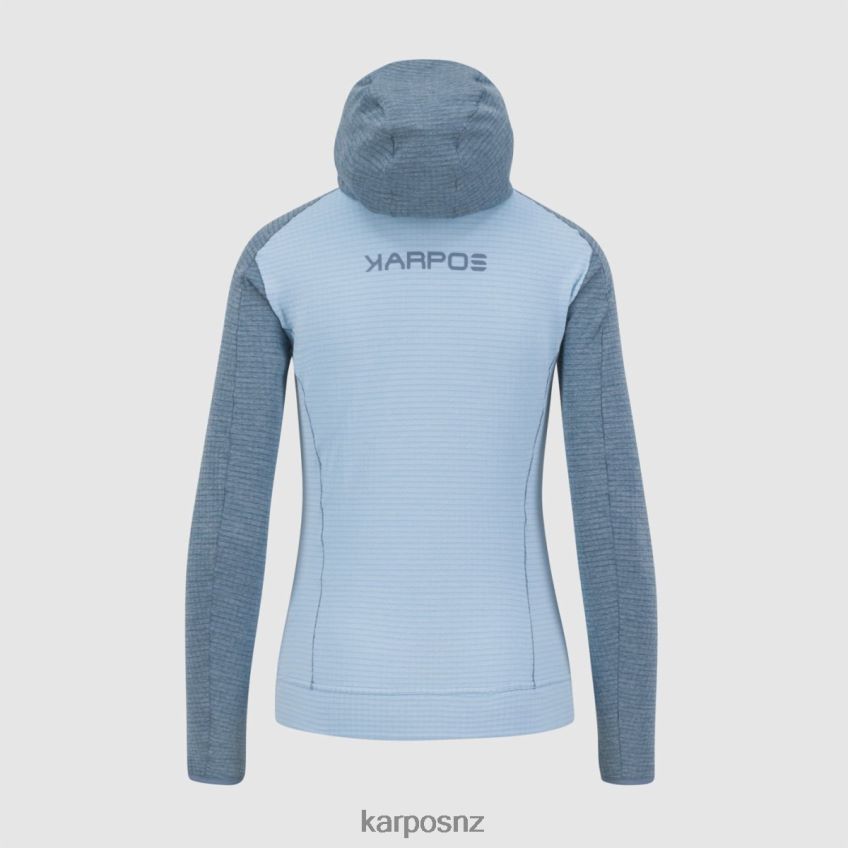 Fleece| AQUAMARINE/SPRING LAKE 0848P81167 Karpos AMBRIZZOLA W FULL-ZIP HOODIE Women