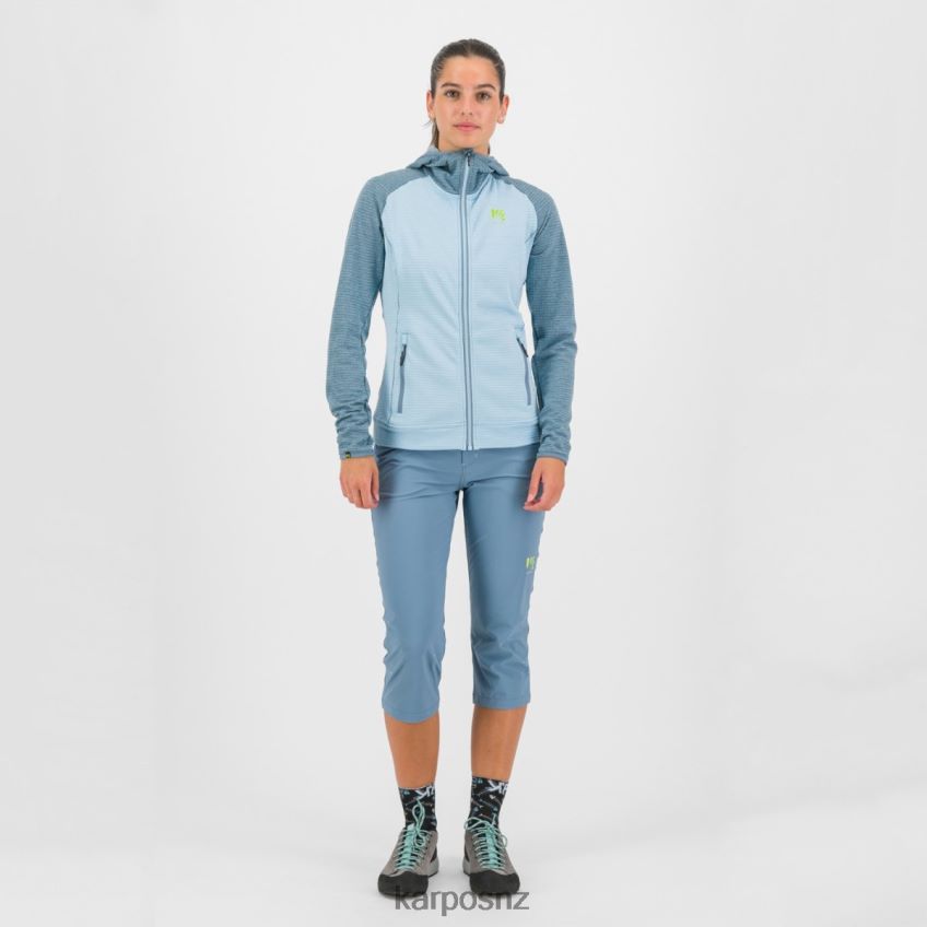 Fleece| AQUAMARINE/SPRING LAKE 0848P81167 Karpos AMBRIZZOLA W FULL-ZIP HOODIE Women