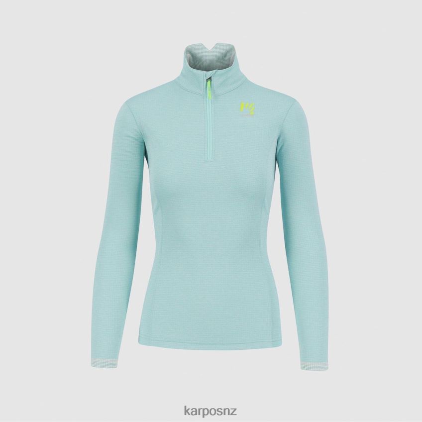 Fleece| AQUA SKY 0848P81212 Karpos PIZZOCCO W HALF ZIP Women