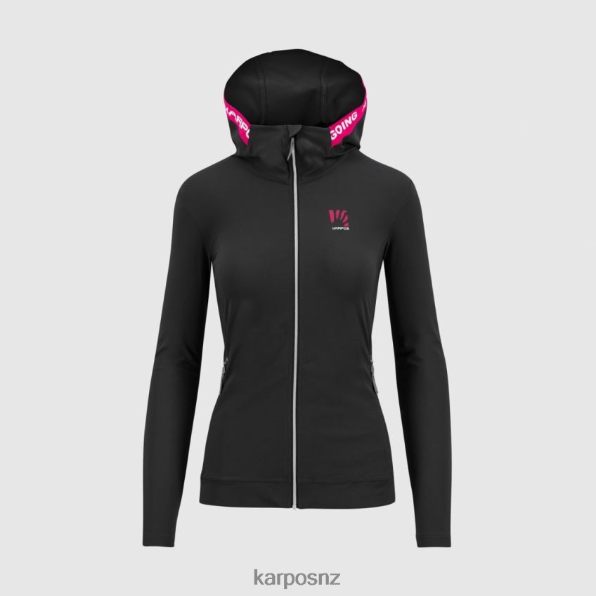 Fleece| BLACK/INNUENDO 0848P81144 Karpos EASYFRIZZ W FULL-ZIP HOODIE Women