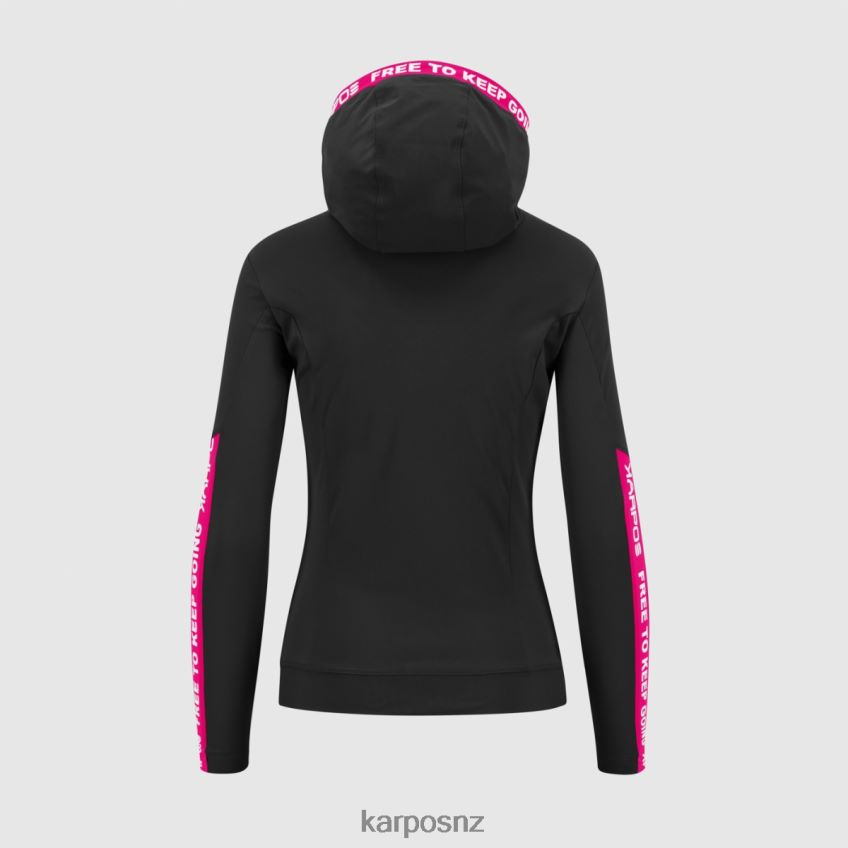 Fleece| BLACK/INNUENDO 0848P81144 Karpos EASYFRIZZ W FULL-ZIP HOODIE Women