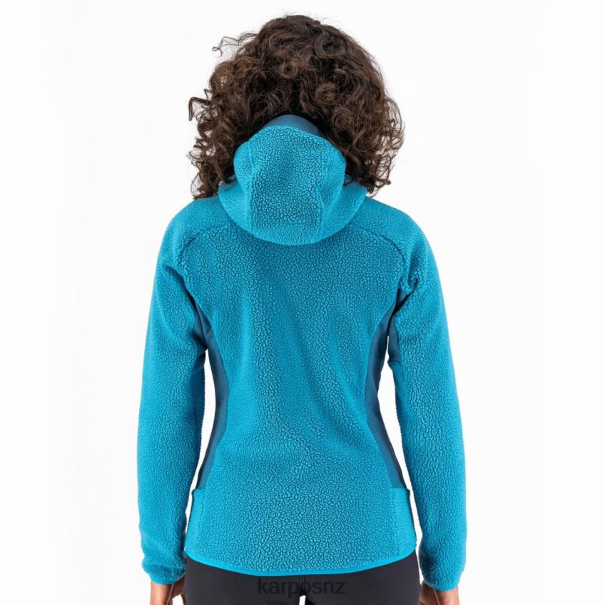 Fleece| BLUE ATOLL 0848P81114 Karpos 80\'S HOODIE W FLEECE Women