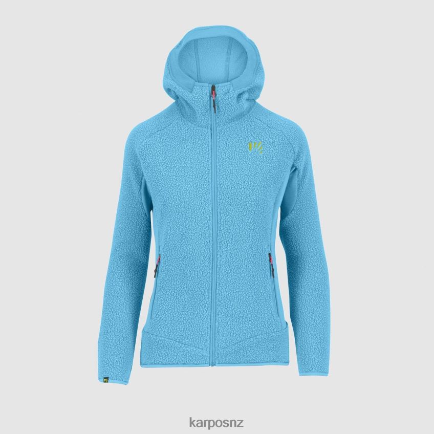 Fleece| BLUE ATOLL 0848P81116 Karpos 80'S HOODIE W FLEECE Women