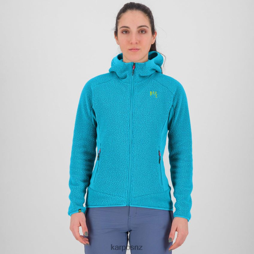 Fleece| BLUE ATOLL 0848P81116 Karpos 80\'S HOODIE W FLEECE Women