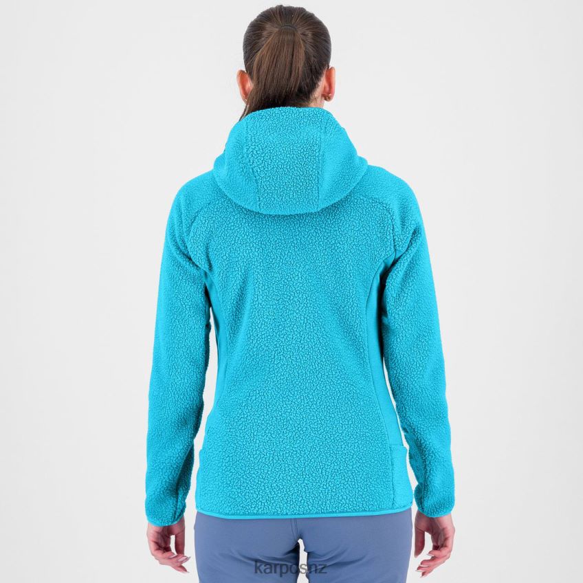 Fleece| BLUE ATOLL 0848P81116 Karpos 80\'S HOODIE W FLEECE Women