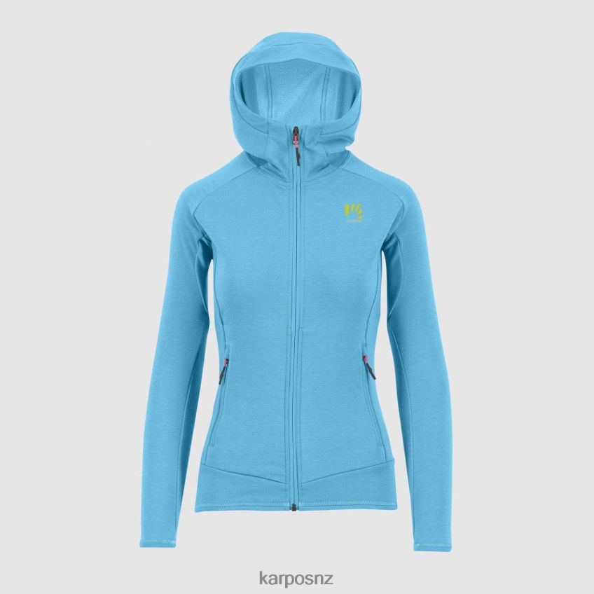 Fleece| BLUE ATOLL 0848P81149 Karpos MEZZODI HOODIE W FLEECE Women
