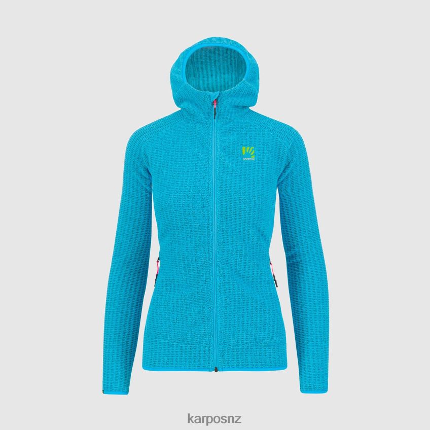 Fleece| BLUE ATOLL 0848P81171 Karpos ROCCHETTA W HOODIE FLEECE Women