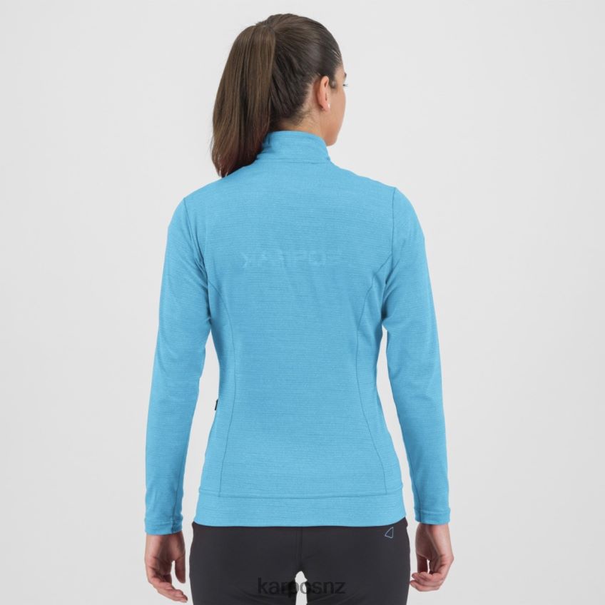 Fleece| BLUE ATOLL 0848P81189 Karpos POMEDES W T-SHIRT LS Women