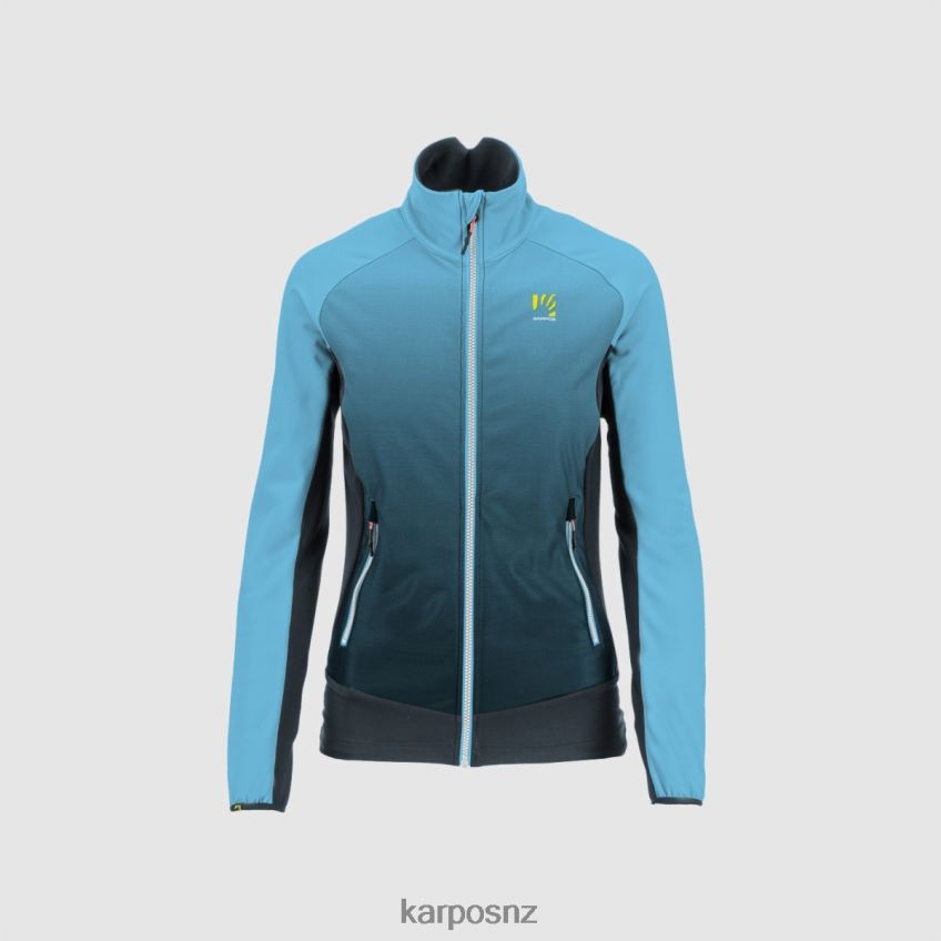 Fleece| DARK SLATE/BLUE ATOLL 0848P81153 Karpos CRODERES W FLEECE Women
