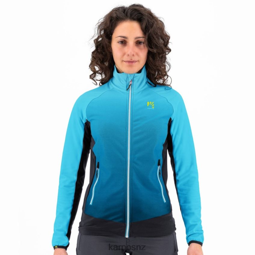 Fleece| DARK SLATE/BLUE ATOLL 0848P81153 Karpos CRODERES W FLEECE Women