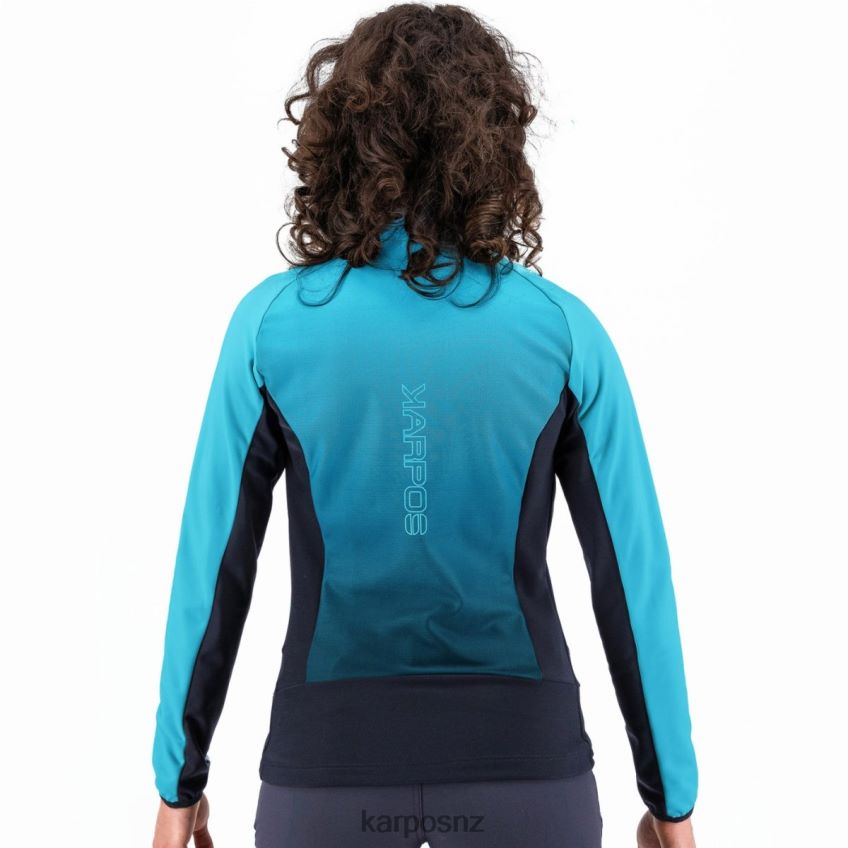 Fleece| DARK SLATE/BLUE ATOLL 0848P81153 Karpos CRODERES W FLEECE Women