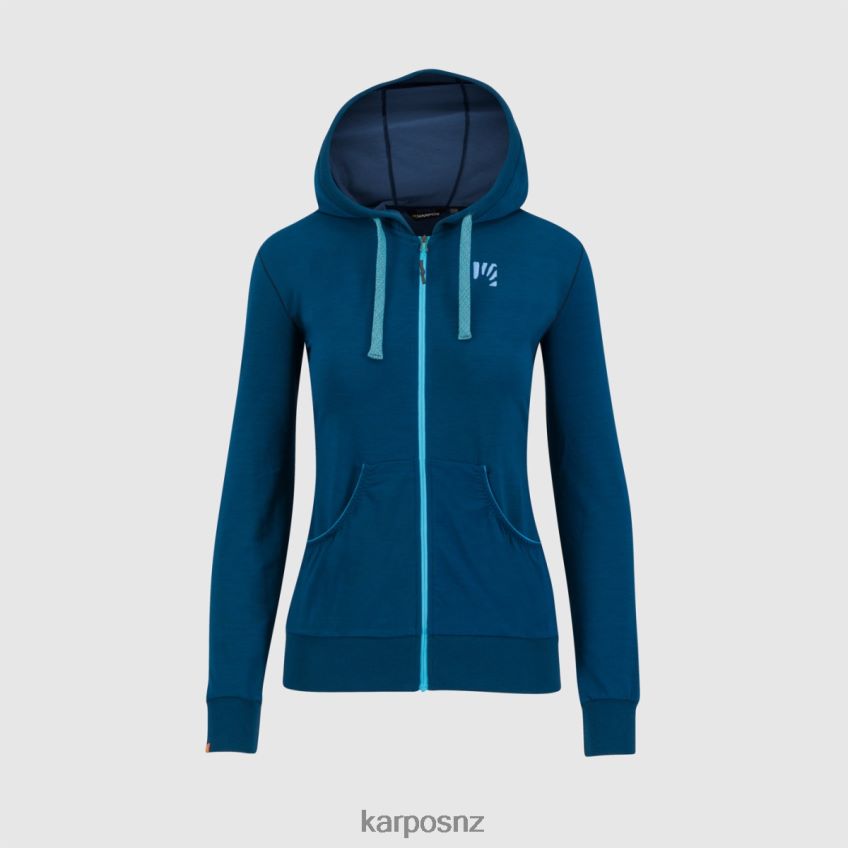 Fleece| GIBRALTAR SEA 0848P81124 Karpos COPPOLO MERINO W FULL ZIP HOODIE Women