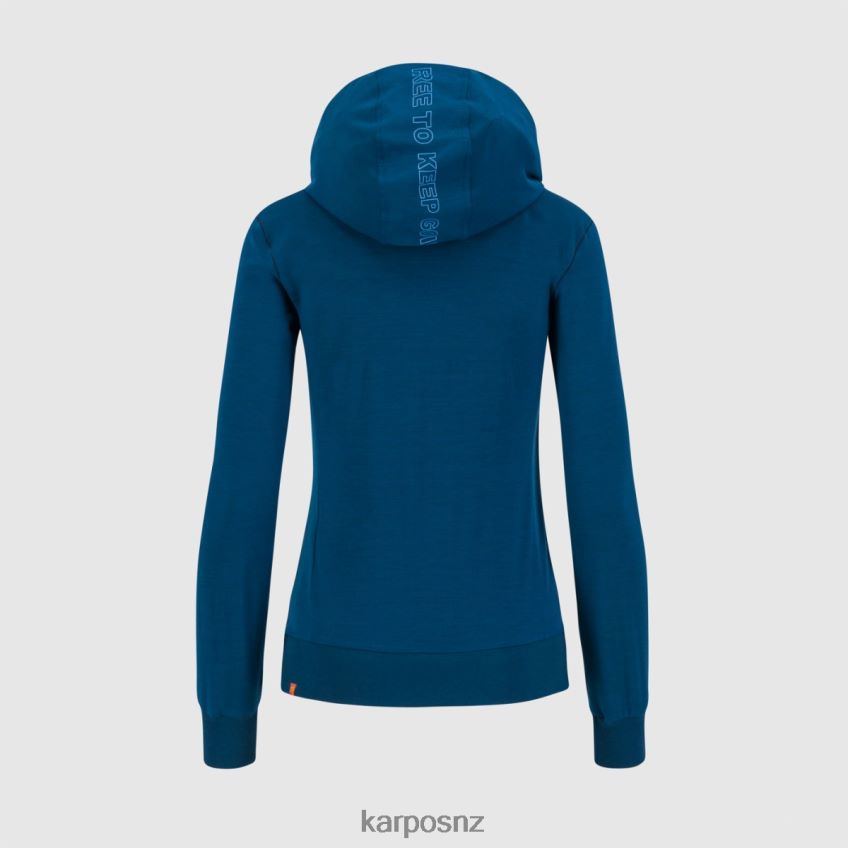 Fleece| GIBRALTAR SEA 0848P81124 Karpos COPPOLO MERINO W FULL ZIP HOODIE Women
