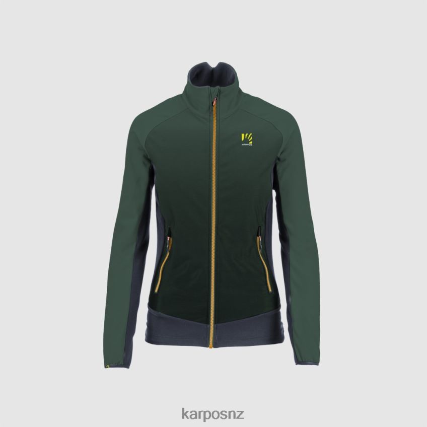 Fleece| INDIA INK/JUNGLE GREEN 0848P81151 Karpos CRODERES W FLEECE Women