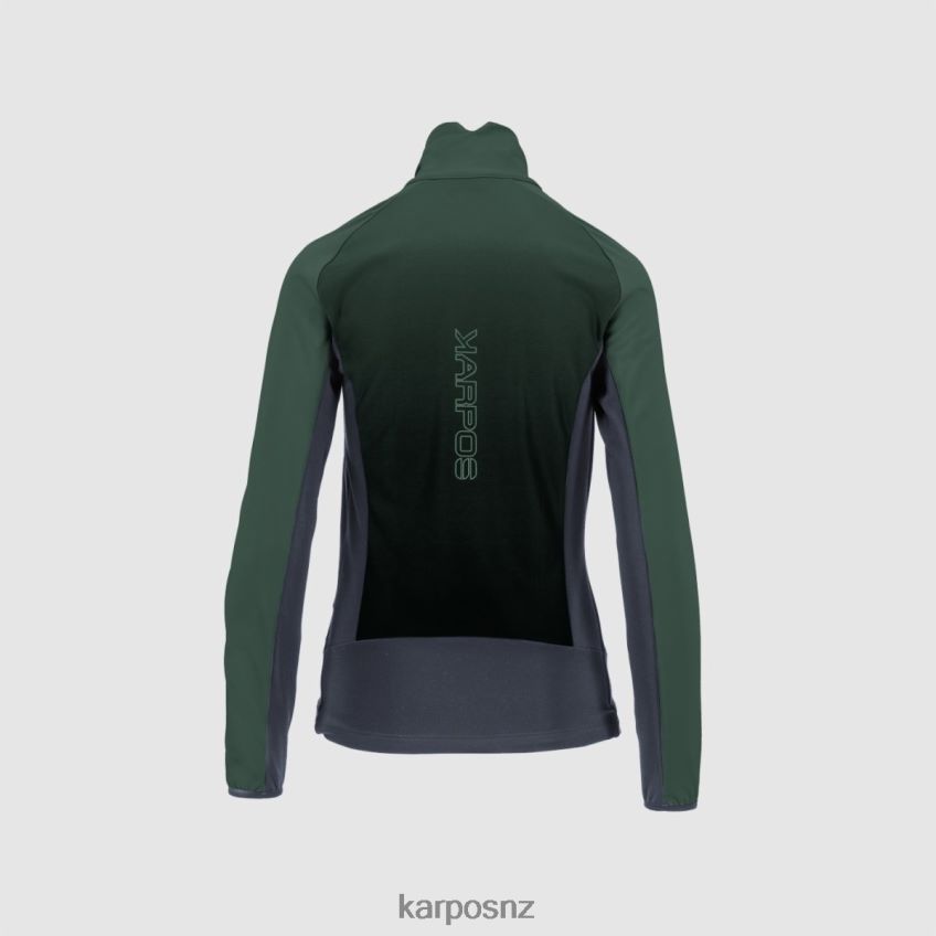 Fleece| INDIA INK/JUNGLE GREEN 0848P81151 Karpos CRODERES W FLEECE Women