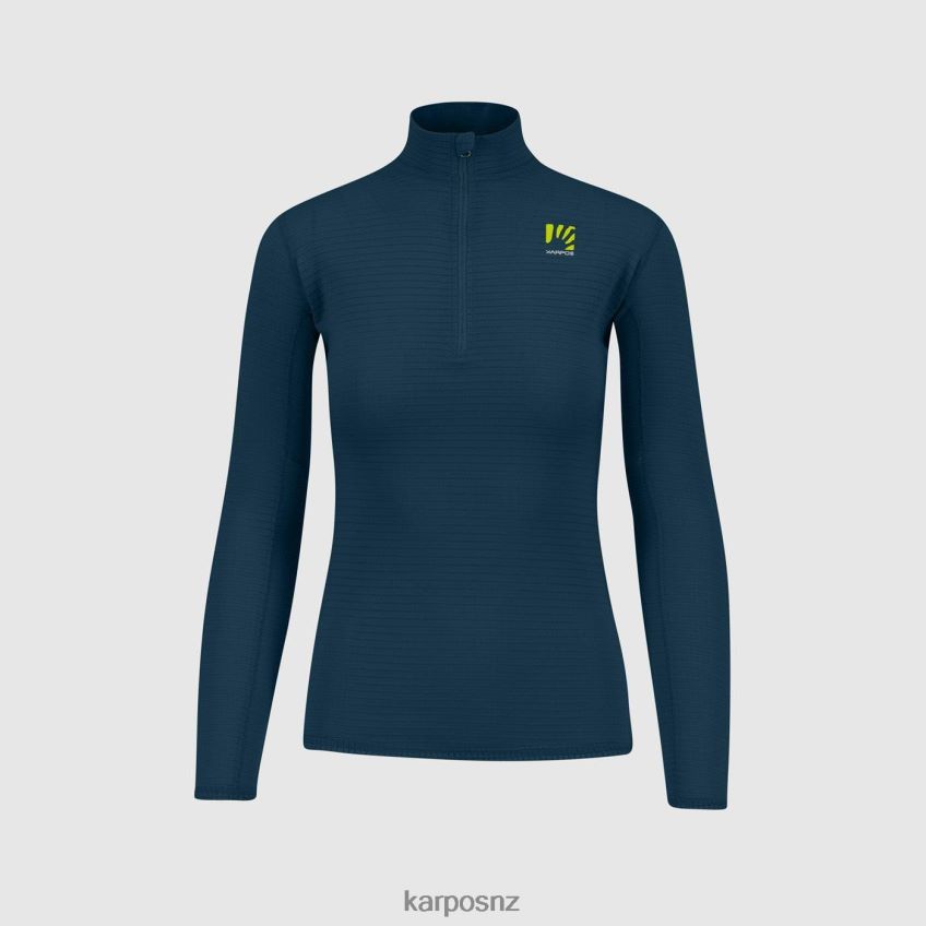 Fleece| MIDNIGHT 0848P81218 Karpos CRODA LIGHT W HALF ZIP Women