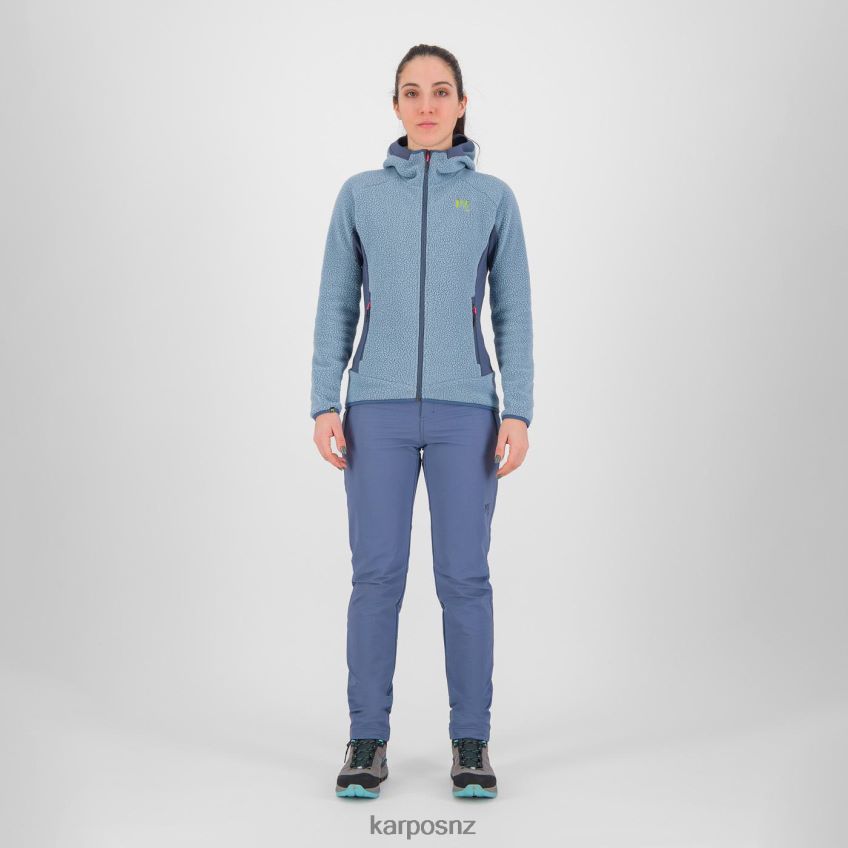 Fleece| MOUNTAIN SPRING/BERING SEA 0848P81117 Karpos 80\'S HOODIE W FLEECE Women