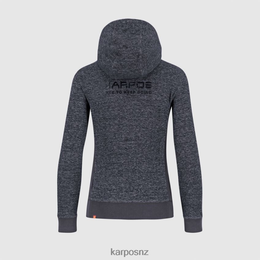 Fleece| OMBRE BLUE MELANGE 0848P81118 Karpos TOTOGA HEMP W FULL-ZIP HOODIE Women