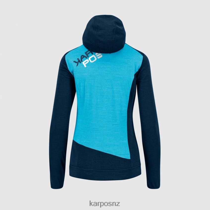 Fleece| SKY CAPTAIN/BLUE ATOLL 0848P81178 Karpos NUVOLAU W FLEECE Women