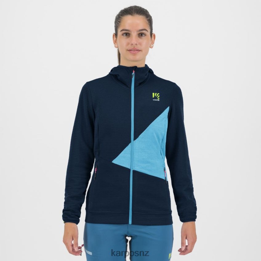 Fleece| SKY CAPTAIN/BLUE ATOLL 0848P81178 Karpos NUVOLAU W FLEECE Women