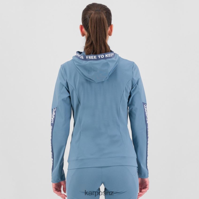 Fleece| SPRING LAKE/VINTAGE INDIGO 0848P81145 Karpos EASYFRIZZ W FULL-ZIP HOODIE Women