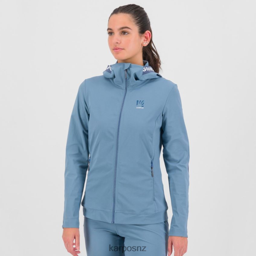 Fleece| SPRING LAKE/VINTAGE INDIGO 0848P81145 Karpos EASYFRIZZ W FULL-ZIP HOODIE Women