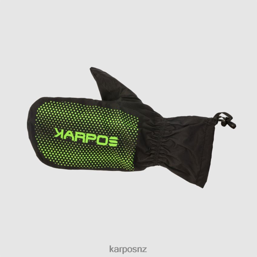 Glove| BLACK/GREEN FLUO 0848P8877 Karpos LAVAREDO RAIN MITT Women