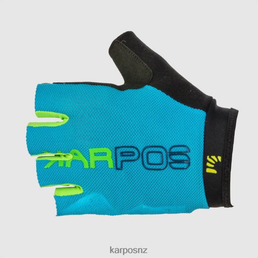 Glove| INDIGO B./GREEN FLUO 0848P8889 Karpos RAPID 1/2 FINGERS GLOVE Women