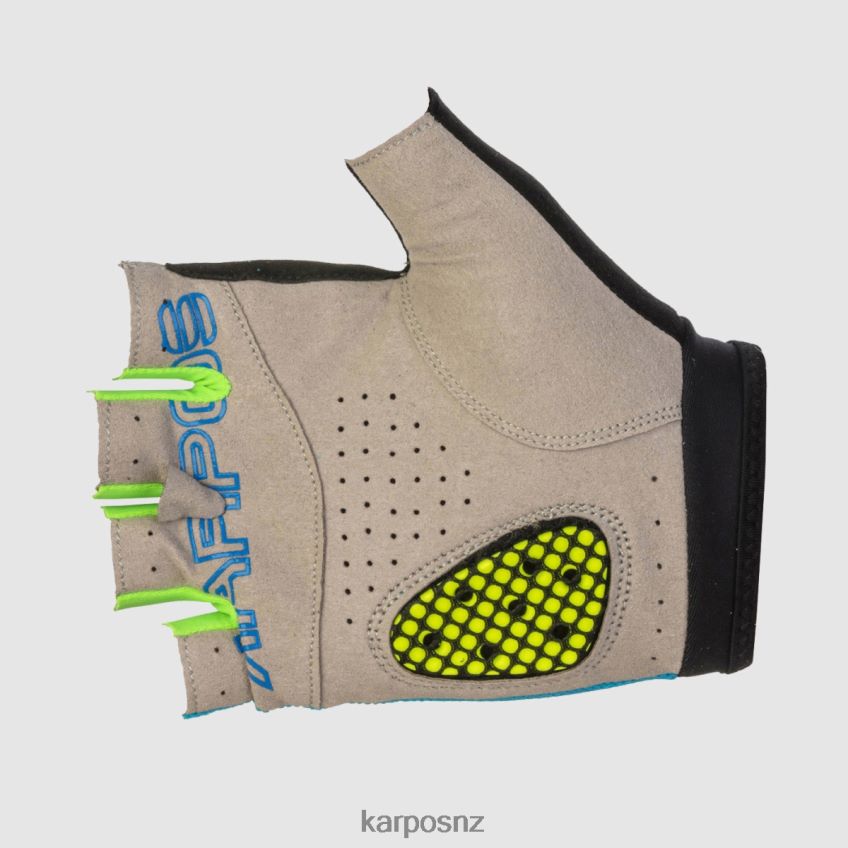 Glove| INDIGO B./GREEN FLUO 0848P8889 Karpos RAPID 1/2 FINGERS GLOVE Women
