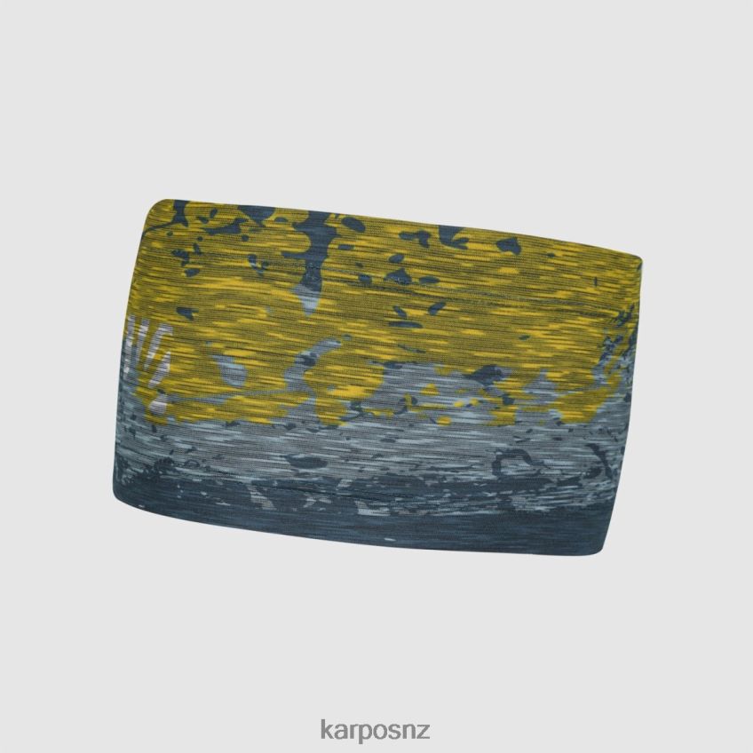 Headwear| LEMON CURRY/CORSAIR 0848P8843 Karpos CRODA ROSSA HEADBAND Women