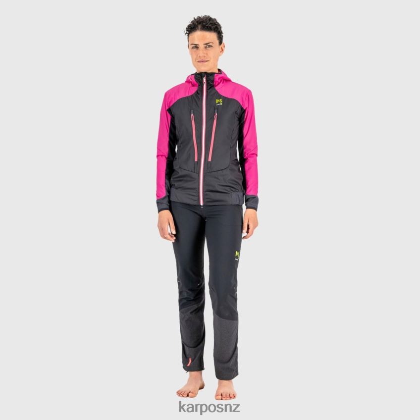 Jacket| BLACK/CABARET 0848P81004 Karpos K-PERFORMANCE HYBRID W JACKET Women
