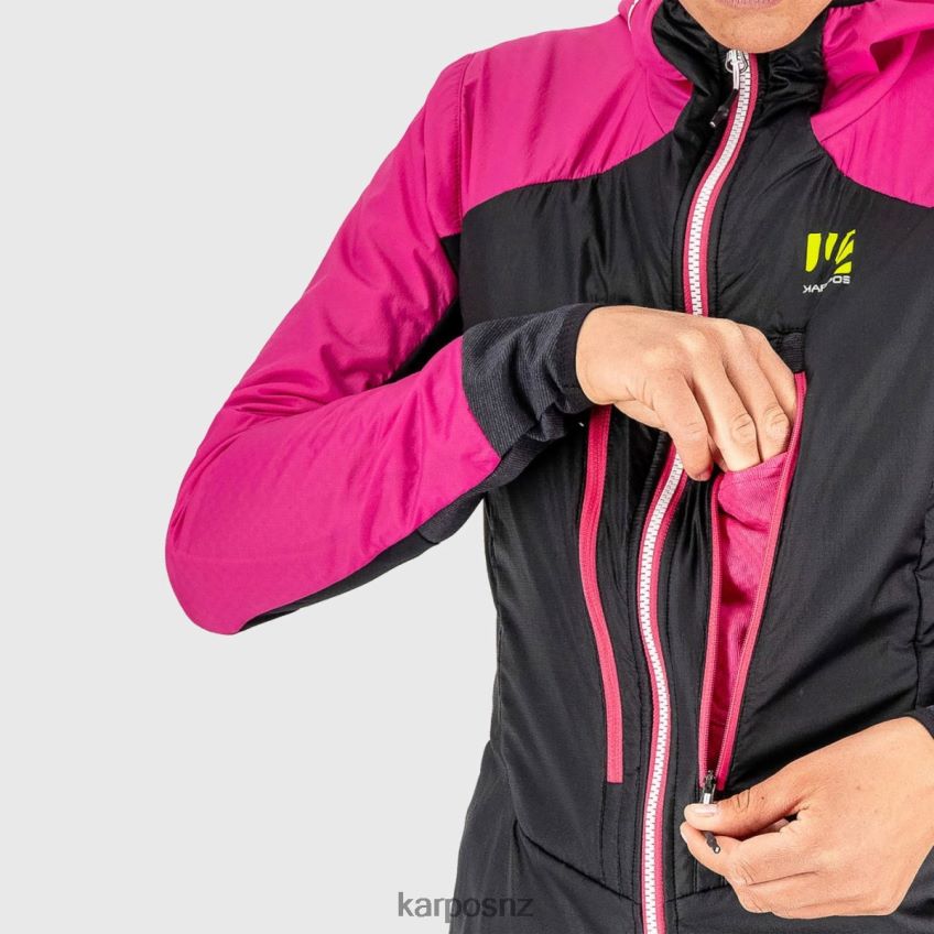 Jacket| BLACK/CABARET 0848P81004 Karpos K-PERFORMANCE HYBRID W JACKET Women