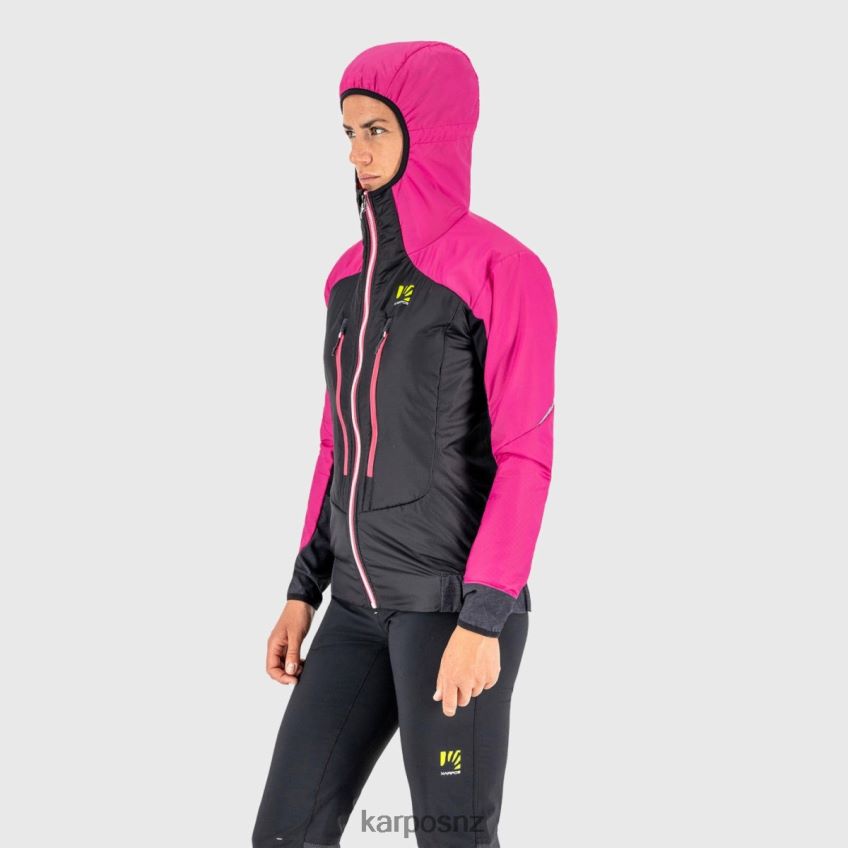 Jacket| BLACK/CABARET 0848P81004 Karpos K-PERFORMANCE HYBRID W JACKET Women