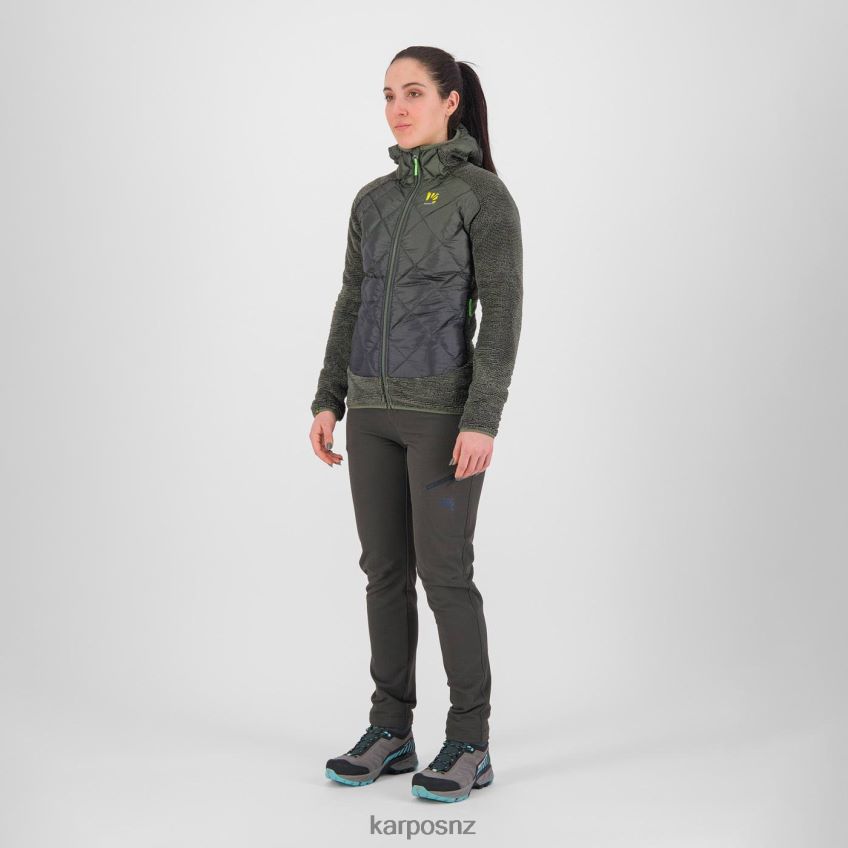 Jacket| BLACK SAND/THYME 0848P81027 Karpos SMART W MARMAROLE JACKET Women