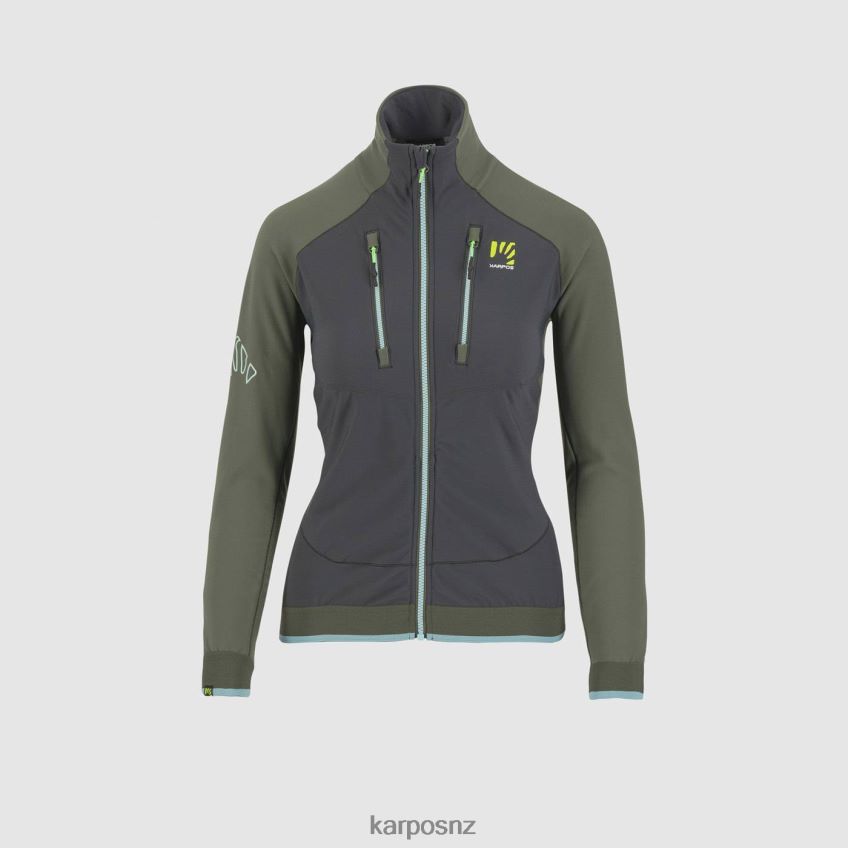 Jacket| BLACK SAND/THYME 0848P81073 Karpos ALAGNA EVO W JACKET Women