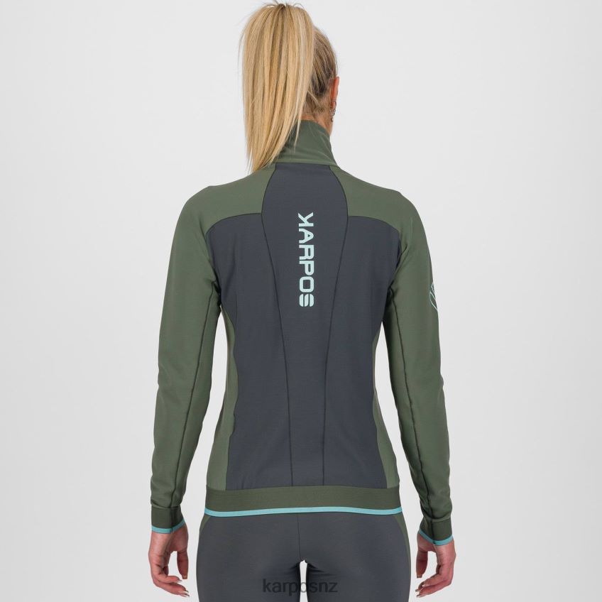 Jacket| BLACK SAND/THYME 0848P81073 Karpos ALAGNA EVO W JACKET Women
