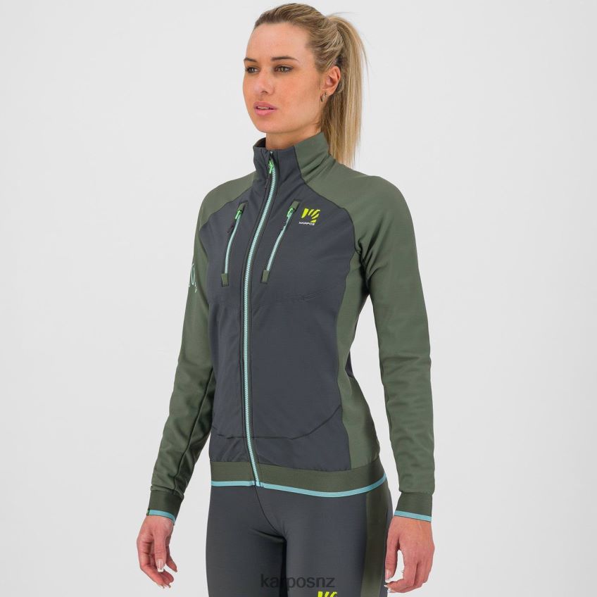 Jacket| BLACK SAND/THYME 0848P81073 Karpos ALAGNA EVO W JACKET Women