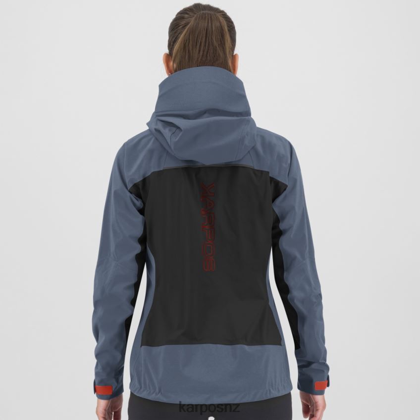 Jacket| BLACK/VINTAGE INDIGO 0848P81025 Karpos TEMPORALE W JACKET Women