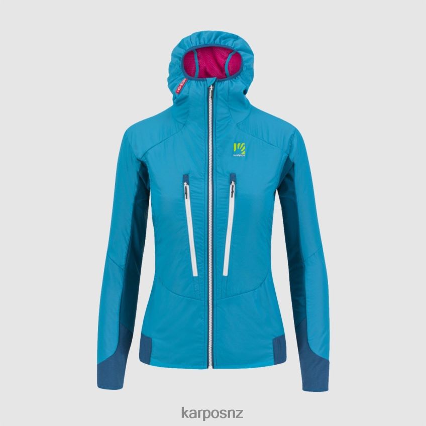 Jacket| BLUEBIRD/MOROCCAN BLUE 0848P81005 Karpos K-PERFORMANCE HYBRID W JACKET Women
