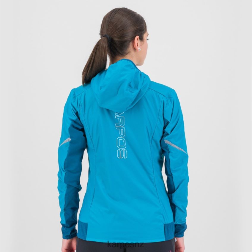 Jacket| BLUEBIRD/MOROCCAN BLUE 0848P81005 Karpos K-PERFORMANCE HYBRID W JACKET Women