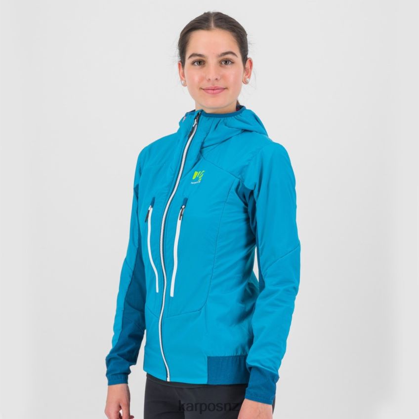 Jacket| BLUEBIRD/MOROCCAN BLUE 0848P81005 Karpos K-PERFORMANCE HYBRID W JACKET Women