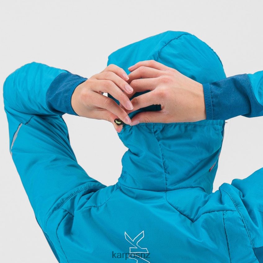 Jacket| BLUEBIRD/MOROCCAN BLUE 0848P81005 Karpos K-PERFORMANCE HYBRID W JACKET Women
