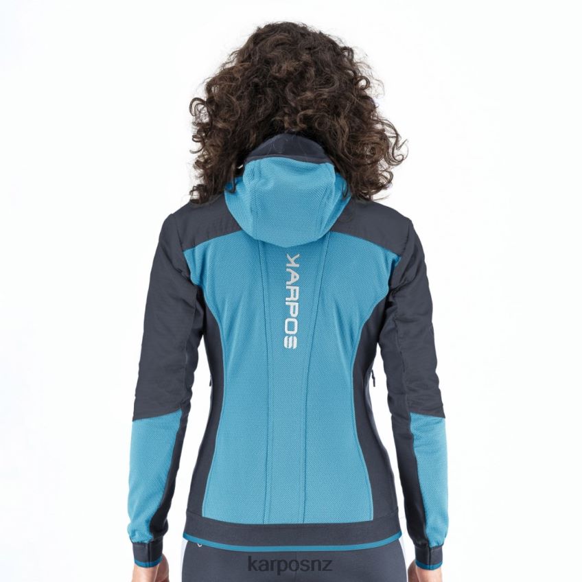Jacket| BLUE ATOLL/DARK SLATE 0848P81017 Karpos ALAGNA PLUS EVO W JACKET Women