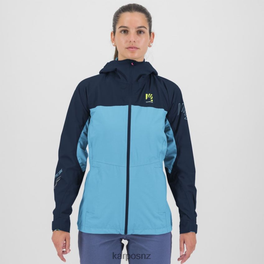 Jacket| BLUE ATOLL/SKY CAPTAIN 0848P81032 Karpos LOT RAIN W JACKET Women