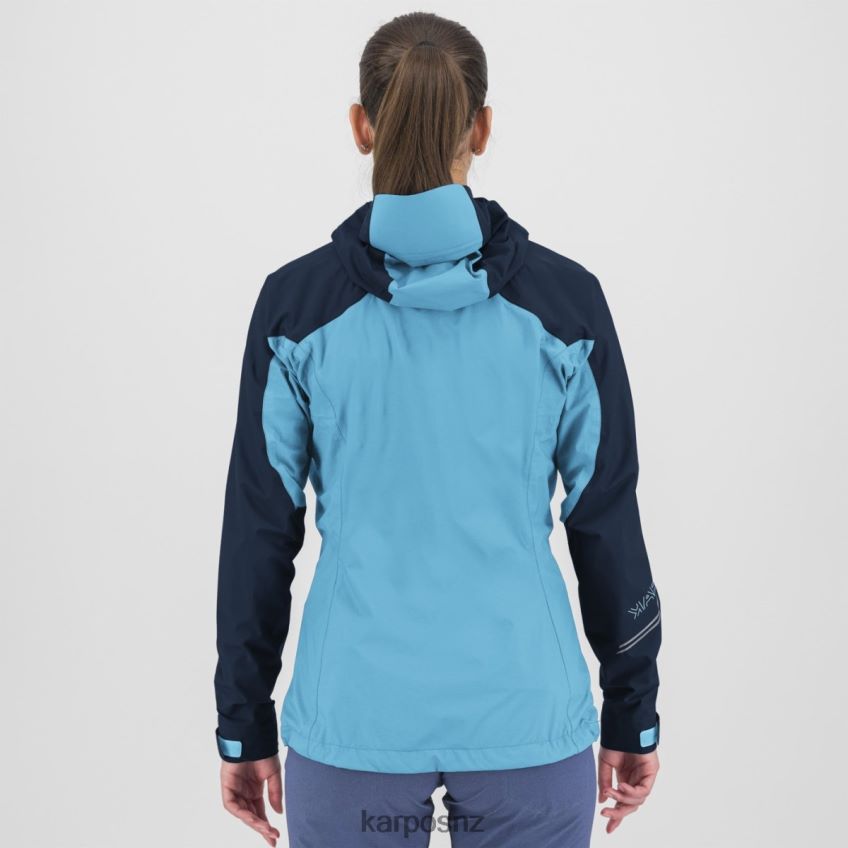 Jacket| BLUE ATOLL/SKY CAPTAIN 0848P81032 Karpos LOT RAIN W JACKET Women
