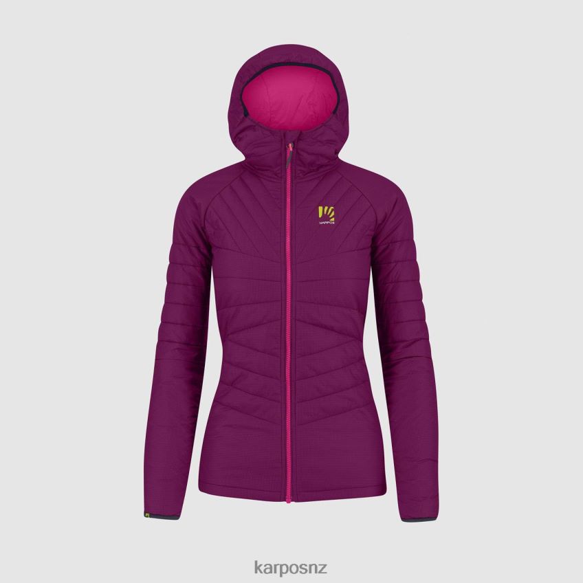 Jacket| BOYSENBERRY/VULCAN 0848P81002 Karpos PIAN LONGHI W JACKET Women